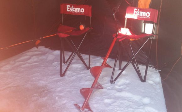 Ice Fishing chairs and an