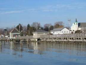 a boat dock regarding the Chesapeake