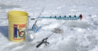 Getting started in ice fishing is relatively easy. In just the essential gear, anyone can enter the video game.