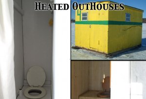 Ice Fishing Outdoor Heated Toilets