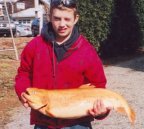 State record golden rainbow trout
