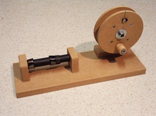 The put together MDF timber line winder -