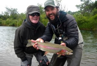 Trout fishing at Alaska western