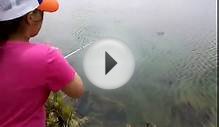 Barbie fishing pole