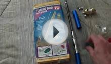 Bug Out Bag Portable Fishing Rod & Reel