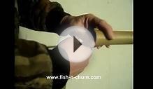 Fish-n-chum fishing rod / pole holder