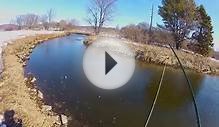 Fly Fishing Black Earth Creek, Wisconsin Driftless Early