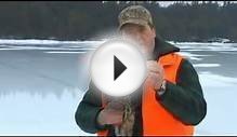 Ice Fishing Tips for Using Augers : Drilling Ice Fishing