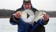 Ice fishing with a flasher!