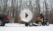 Northern WI Ice Fishing with the Nils Convertible Auger