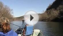 Trout fishing in Buffalo City Arkansas