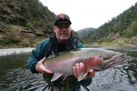 fly fishign lodge and Steelhead guide solution