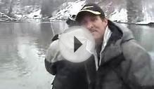 Winter Steelhead Fishing Big Manistee River Michigan